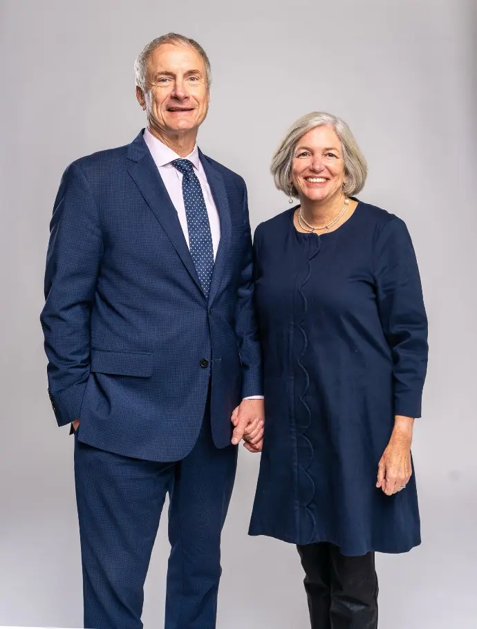 Sean Ryan and his wife Catherine Creighton